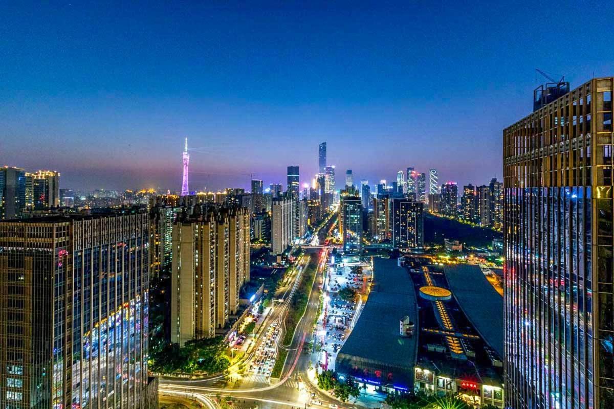 Livetour Hotel Zhujiang New Town גואנגג'ואו מראה חיצוני תמונה